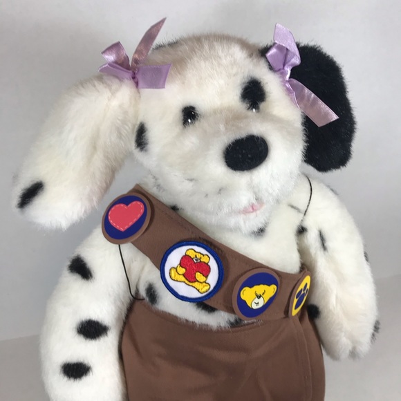 Build A Bear Girl Scout Brownie Stuffed Dalmatian - Picture 2 of 10